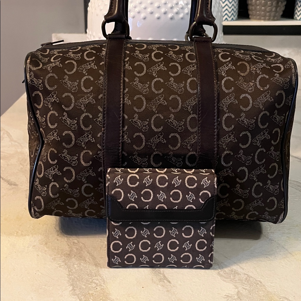 Celine Boston Bag & Wallet